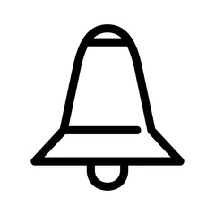 bell icon or logo isolated sign symbol vector illustration - high quality black style vector icons
