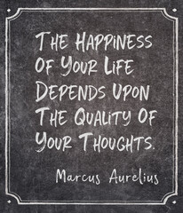 your thoughts Aurelius quote
