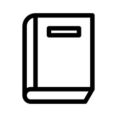 book icon or logo isolated sign symbol vector illustration - high quality black style vector icons
