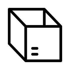 box icon or logo isolated sign symbol vector illustration - high quality black style vector icons
