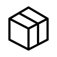 box icon or logo isolated sign symbol vector illustration - high quality black style vector icons
