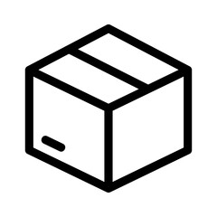 box icon or logo isolated sign symbol vector illustration - high quality black style vector icons
