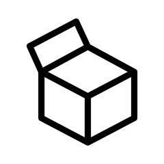 box icon or logo isolated sign symbol vector illustration - high quality black style vector icons
