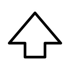 up icon or logo isolated sign symbol vector illustration - high quality black style vector icons
