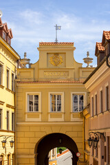 Grodzka Gate, remains of the defensive walls, Lublin, Poland © mychadre77