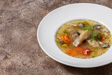 Fish soup Ukha