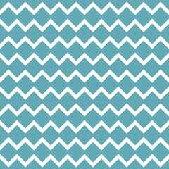 Zigzag angular seamless pattern blue green geometric background