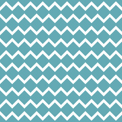 Zigzag angular seamless pattern blue green geometric background