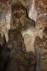 Crystal Cave in village of Krivche, Ternopil region, Ukraine