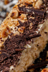 Napoleon pie with meringue