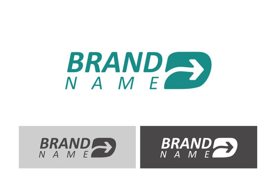 Brand Name, Logo Design, Arrow