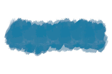 blue watercolor paint stroke background vector illustration. watercolor stain. grunge style vector illustration. watercolor splash texture background. Hand-drawn blob, spot. Watercolor effects.