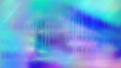 Abstract iridescent blur texture background image.