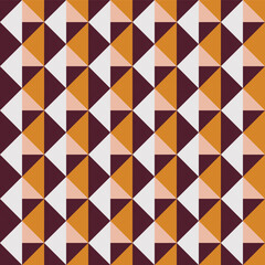 Obraz premium Retro style geometric pattern with seamless texture