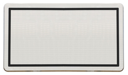 panneau de signalisation vierge © Unclesam