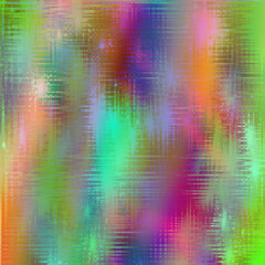 Abstract iridescent blur texture background image.