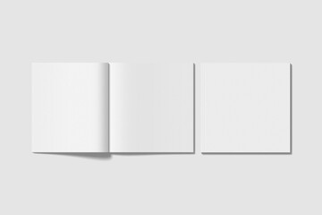 Square Magazine Mockup