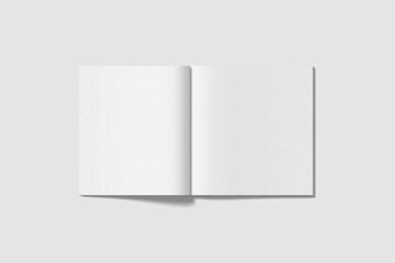 Square Magazine Mockup