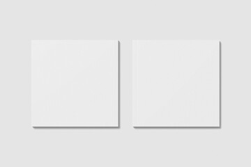 Square Magazine Mockup Cover