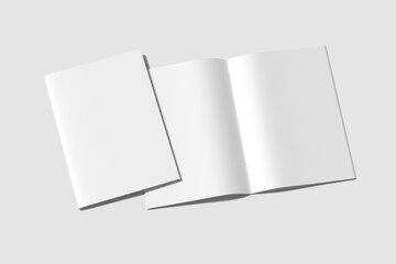 Brochure magazine mockup
