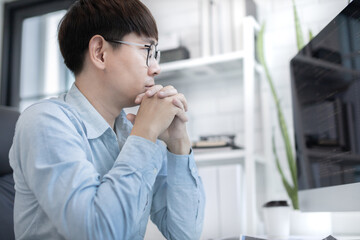 Professional development programmers are sit on a desk with work equipment such as: computer-laptop-tablet. for working in programming or writing code on  website,  HTML, javascript, Software.