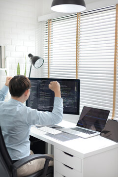 Professional development programmers are delighted with their successful and popular website programming work with customers, Write information or code for the website,  HTML, Javascript, Software.