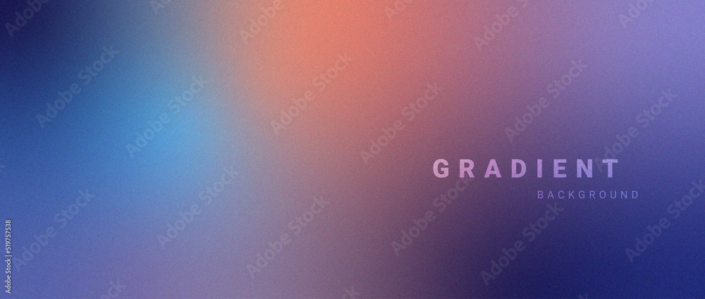 Wall mural abstract blurred color gradient background vector.