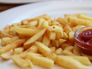 Weekend in fast food restrane