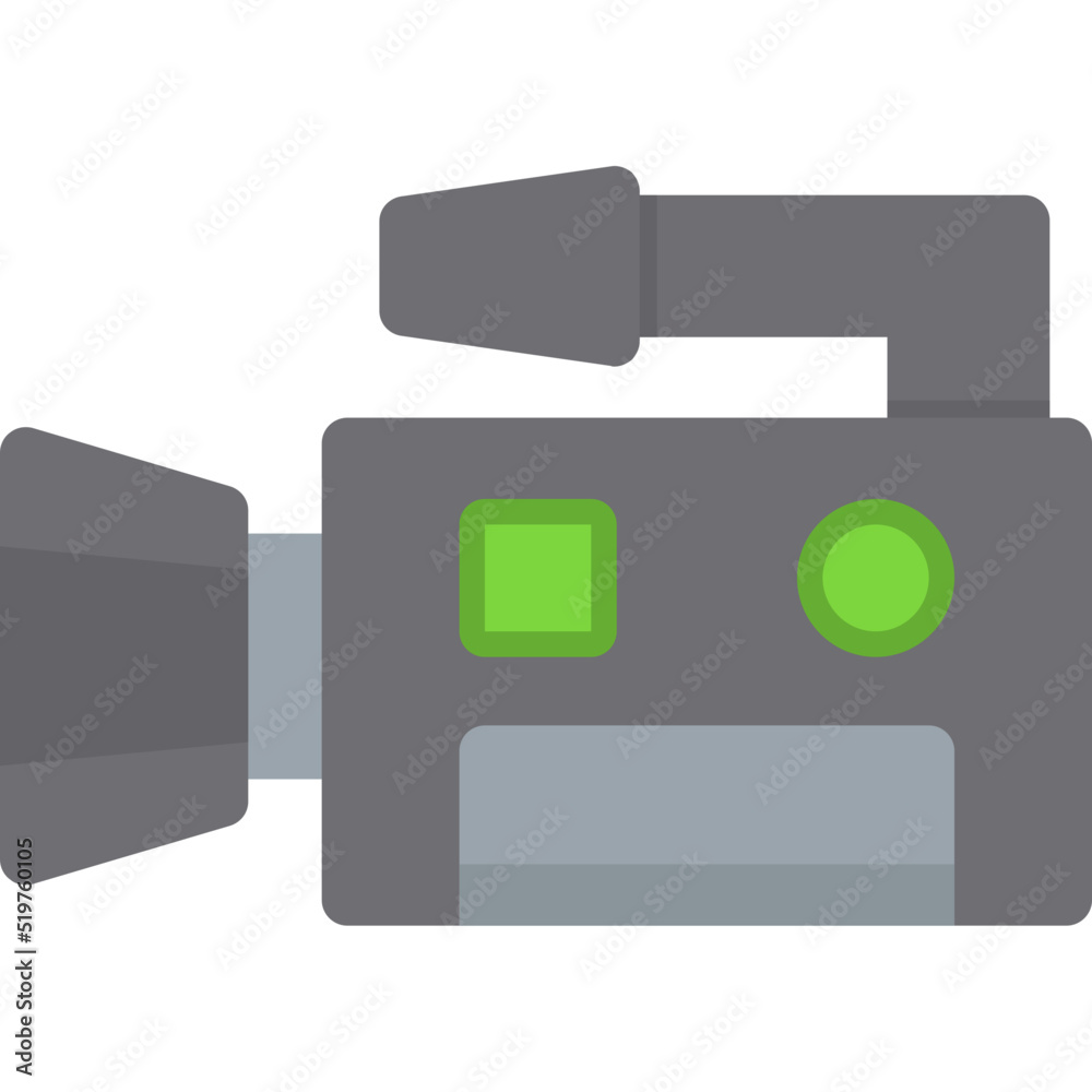 Poster camcorder icon