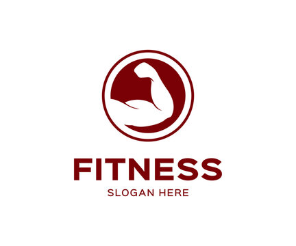 Fitness Logo. Gym Logo Vector Template