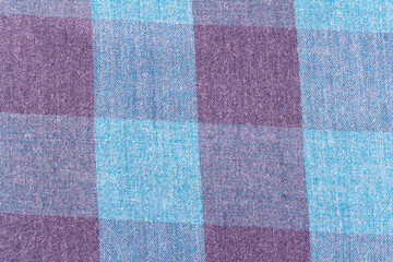 Fototapeta premium green plaid fabric texture background
