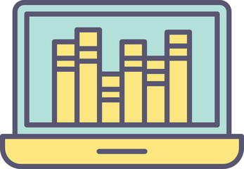 Online Library Icon