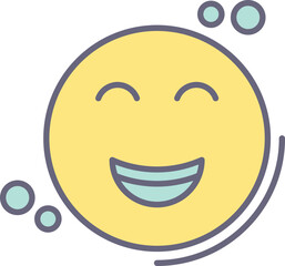 Fototapeta premium Happy Icon