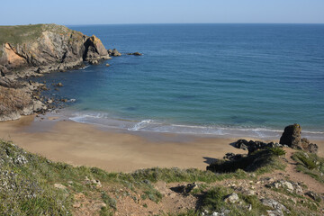 Plage des Soux, île d'Yeu, Vendée, France