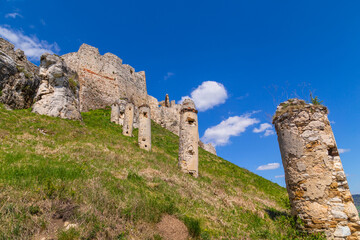 Obraz premium Spissky hrad castle ruins