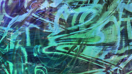 Abstract wavy grunge texture background image.