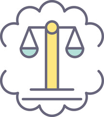 Justice Scale Icon