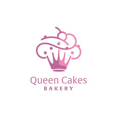 Queen Cake Logo