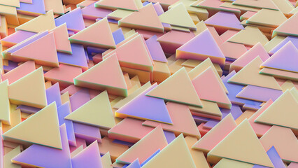 3D Background Abstract Triangle pattern texture 