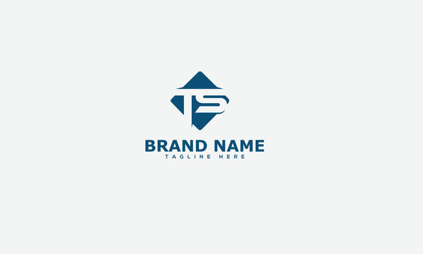Logo design letter TS . Elegant modern. Vector template.