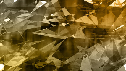 Abstract golden grunge texture background image.