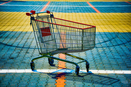 W&oacute;zek sklepowy/trolley