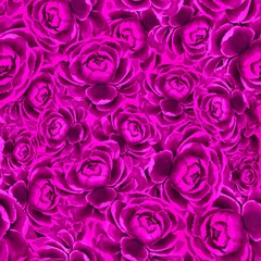Seamless abstract dramatic beautiful vivid purple peonies floral  background for your design 