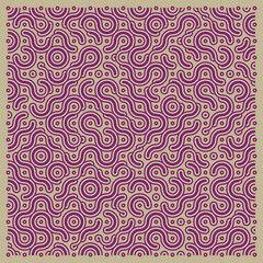Obraz premium Color truchet tiling connections illustration