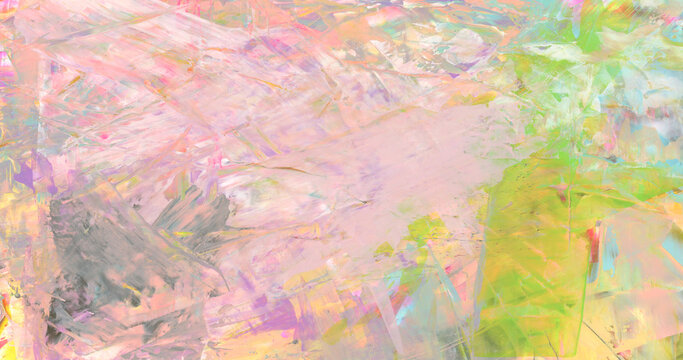 Art Watercolor and Acrylic smear brushstroke blot. Abstract texture color stain painting background.