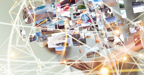 Internet broadband and multimedia streaming entertainment