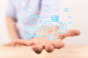 computering cloud computing and files.