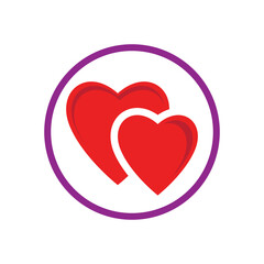 Beauty Love Vector icon illustration design Template