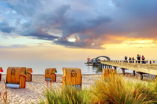 Seebr&uuml;cke, Kellenhusen, Ostsee, Deutschland 