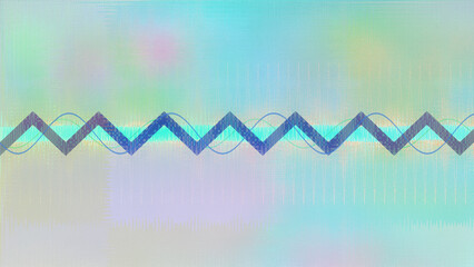 Abstract wavy multicolored background image.